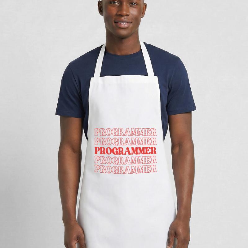 Programmeur Codeur Développeur Codeur Ingénieur logiciel Tablier de cuisine