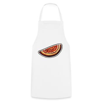 Food / Fruit / Market / Vitamins / Design - Cooking Apron - white - Front - AI Model Male 185 dark (185cm)