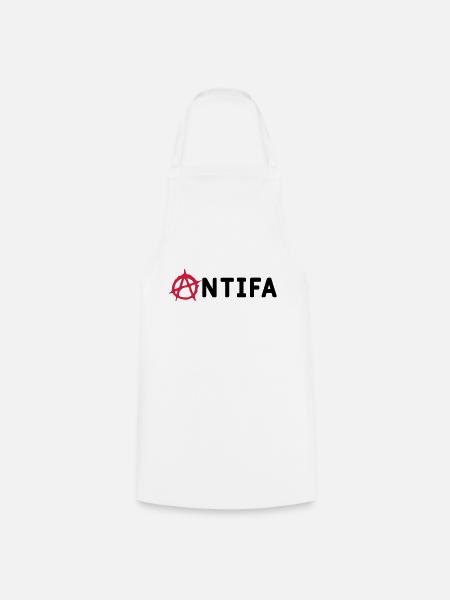 Antifa - Kochschürze - Weiß