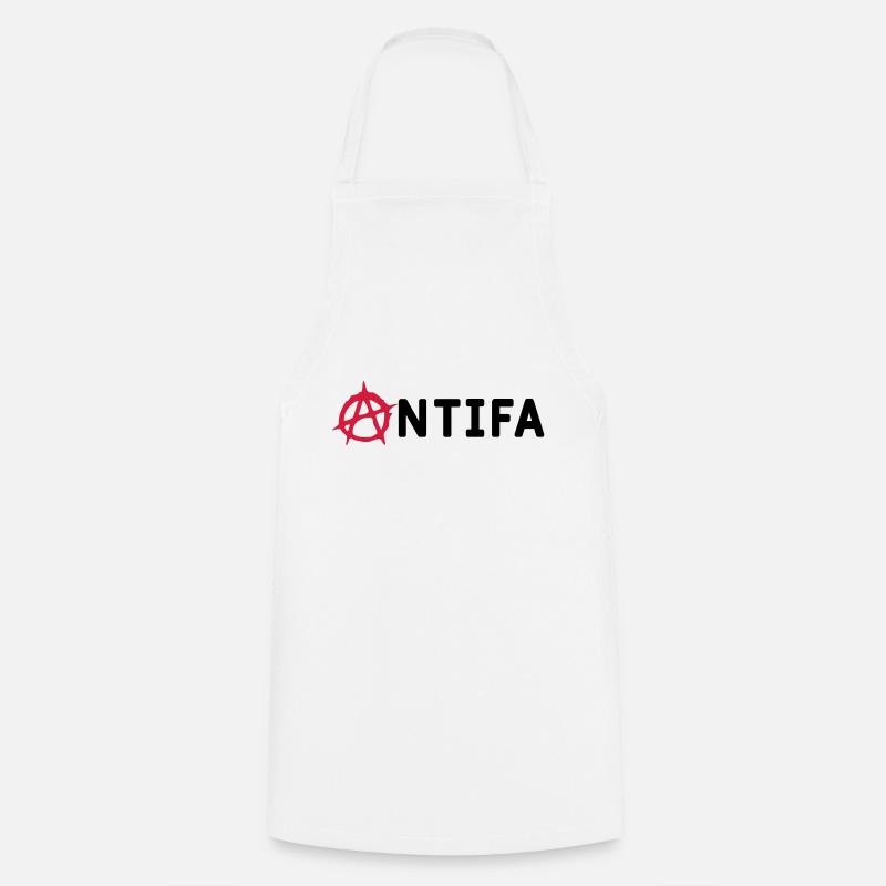 Antifa - Kochschürze - Weiß
