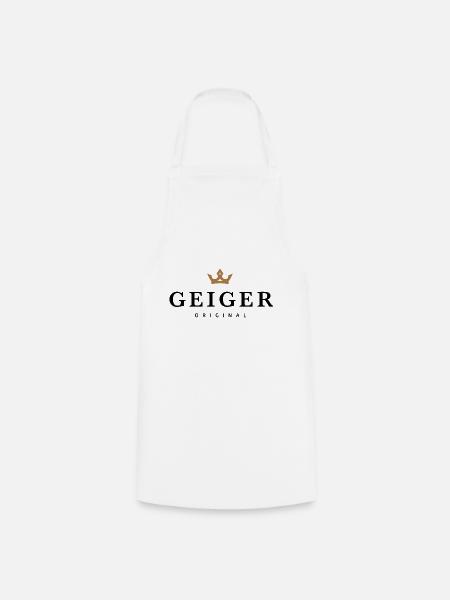 Geiger - Kochschürze - Weiß