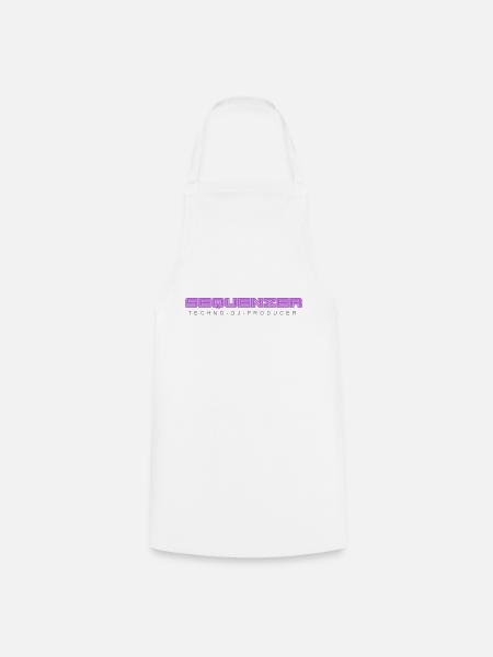Sequenzer Logo Brand - Kochschürze - Weiß