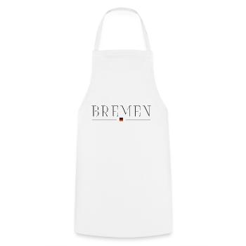 Brême, Allemagne T-Shirt Design de Style Élégance - Tablier de cuisine - blanc - Devant - AI Model Male 185 dark (185cm)