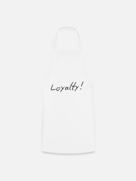 Loyalty - Kochschürze - Weiß