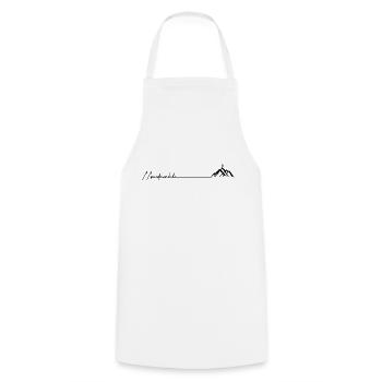 Cadeau de vélo de montagne vélo de montagne vélo de montagne - Tablier de cuisine - blanc - Devant - AI Model Male 185 dark (185cm)