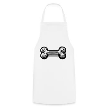 Os - Tablier de cuisine - blanc - Devant - AI Model Male 185 dark (185cm)