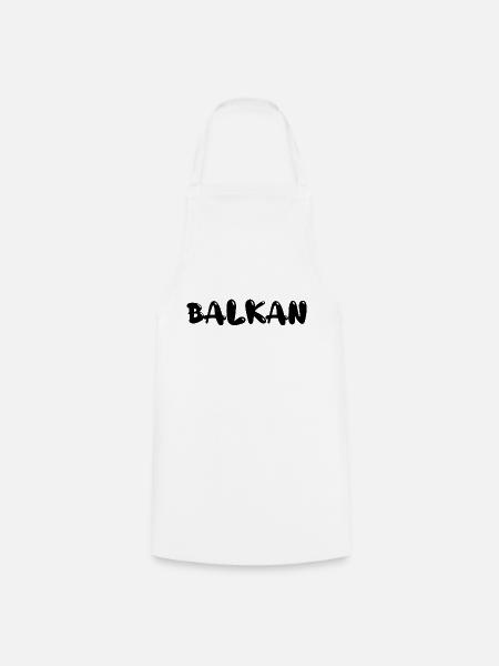 balkan - Kochschürze - Weiß