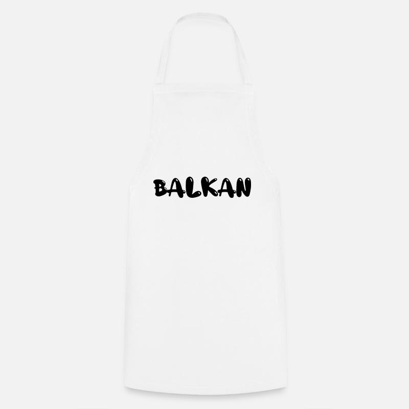 balkan - Kochschürze - Weiß