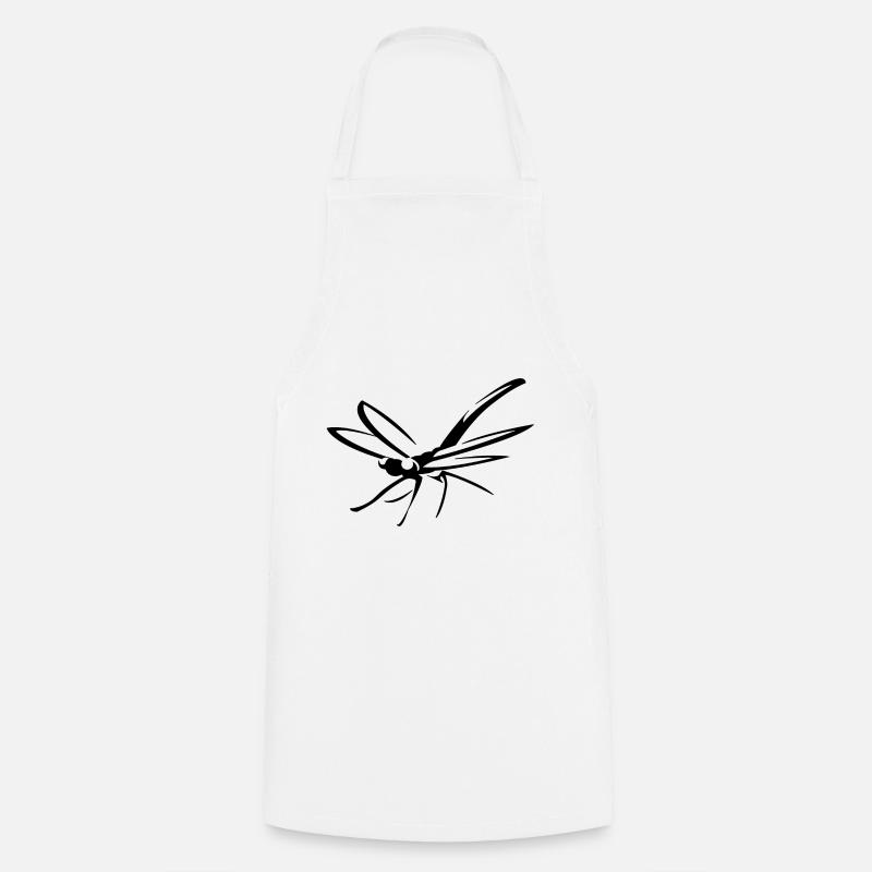 Libellules libellules - Tablier de cuisine - blanc