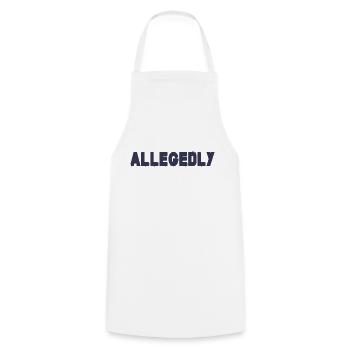 Prétendument - Tablier de cuisine - blanc - Devant - AI Model Male 185 dark (185cm)