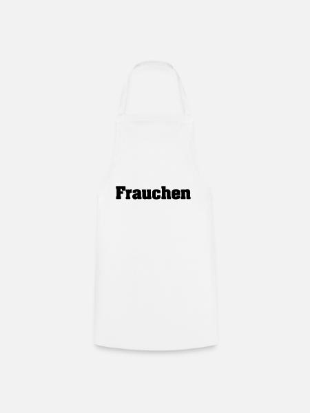 Frauchen - Kochschürze - Weiß