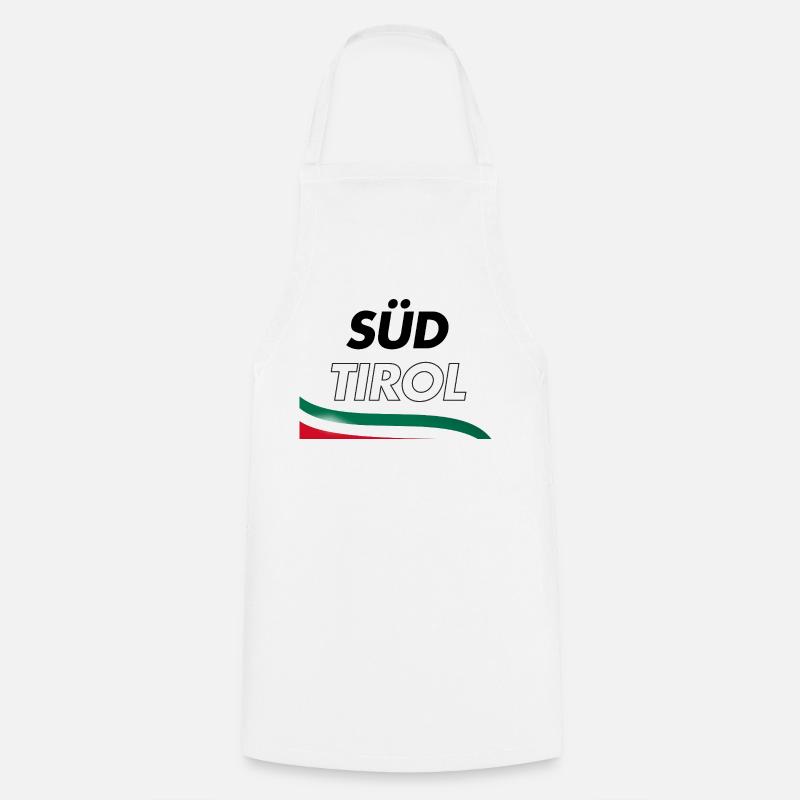 Tyrol du Sud - Tablier de cuisine - blanc