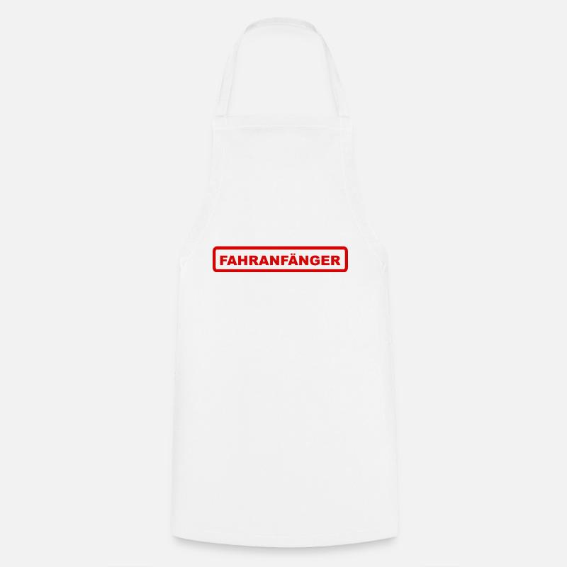 Fahranfänger - Kochschürze - Weiß