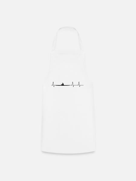 Aviron ECG - Tablier de cuisine - blanc
