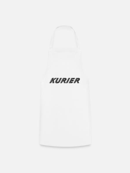 Kurier - Kochschürze - Weiß