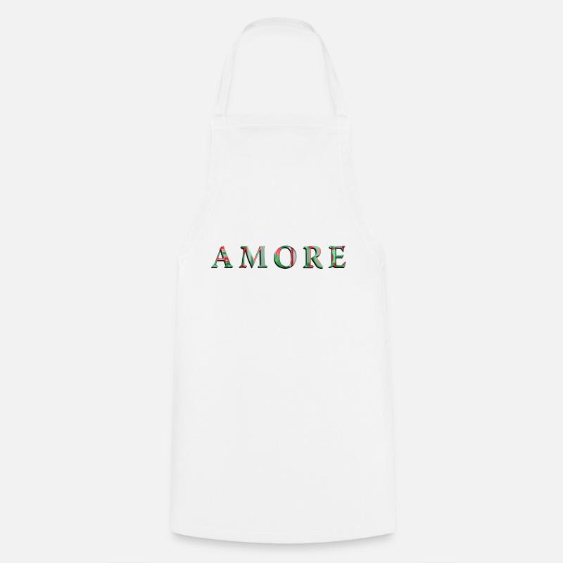 Amore - Kochschürze - Weiß