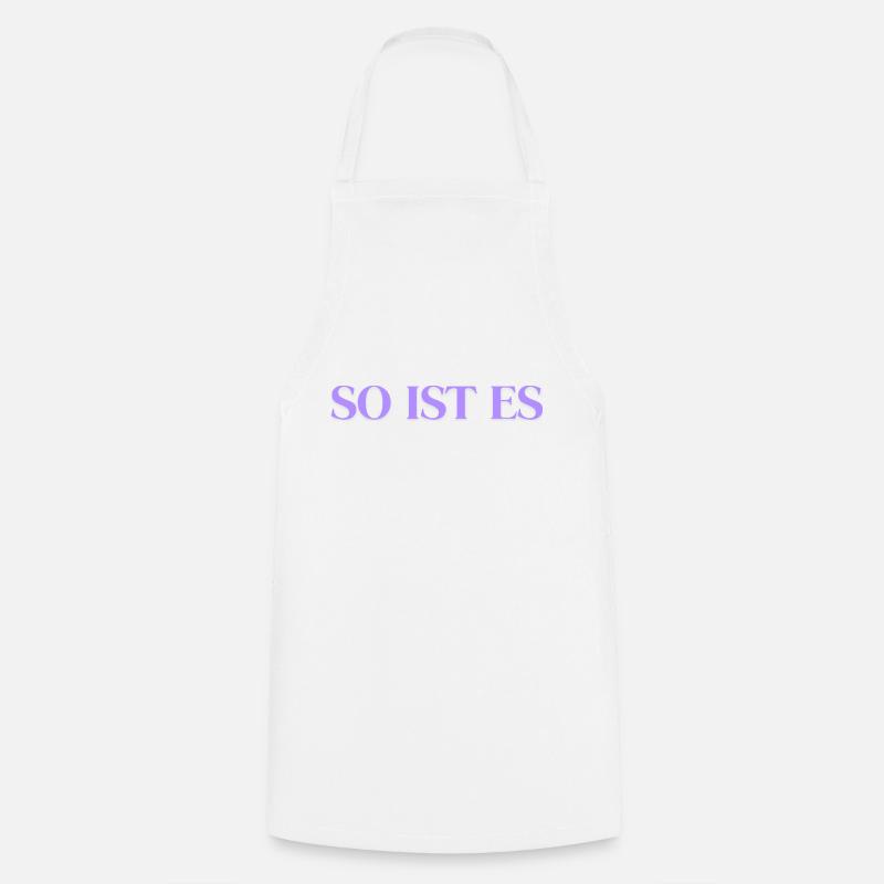 C’est juste - Tablier de cuisine - blanc