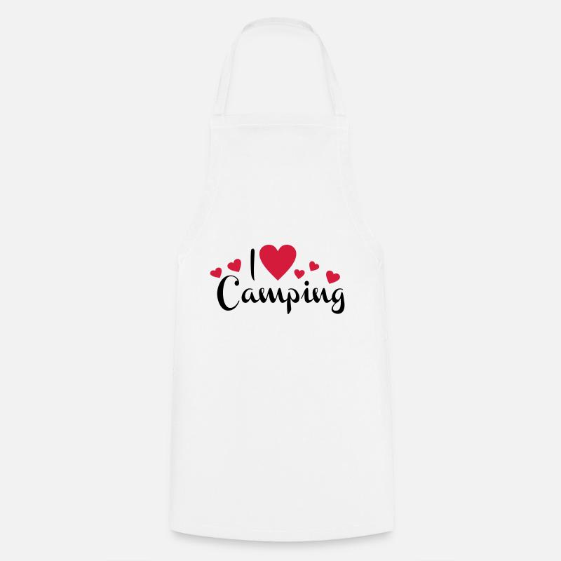 2541614 113588020 camping - Kochschürze - Weiß