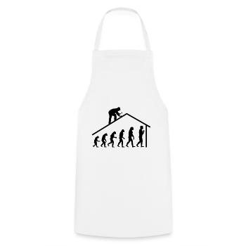 Homme charpentier outil d’artisanat - Tablier de cuisine - blanc - Devant - AI Model Male 185 dark (185cm)