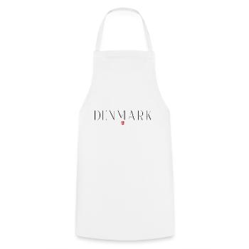 Danemark - Tablier de cuisine - blanc - Devant - AI Model Male 185 dark (185cm)