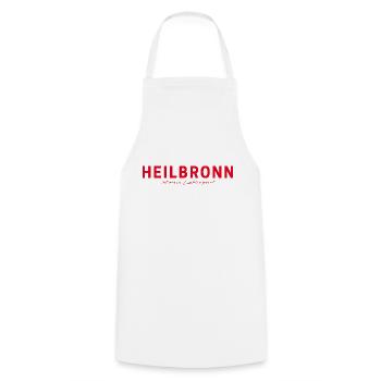 T-shirt Heilbronn – Pour les vrais fans - Tablier de cuisine - blanc - Devant - AI Model Male 185 dark (185cm)