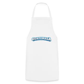 STYLE GUATÉMALTÈQUE - Tablier de cuisine - blanc - Devant - AI Model Male 185 dark (185cm)