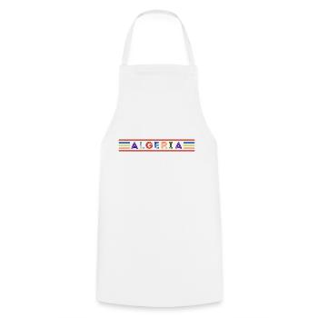 Algeria - Tablier de cuisine - blanc - Devant - AI Model Male 185 dark (185cm)