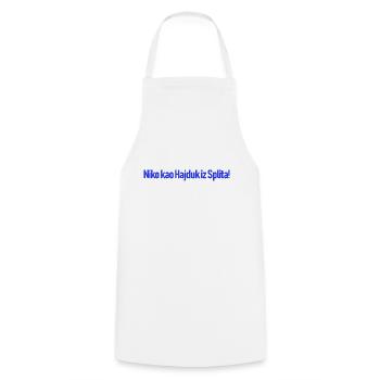 Hajduk Split Torcida - Tablier de cuisine - blanc - Devant - AI Model Male 185 dark (185cm)