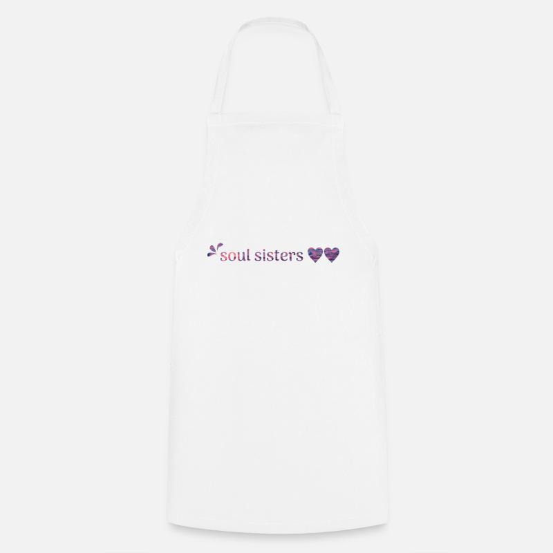 Amis - Tablier de cuisine - blanc