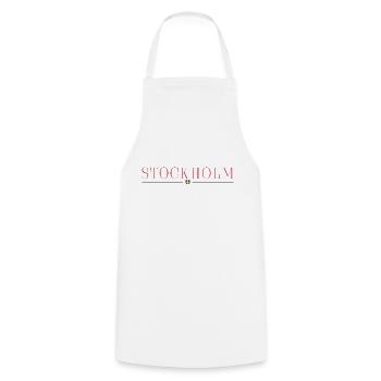 Stockholm Schweden Stil Design T-Shirt - Kochschürze - Weiß - Vorne - AI Model Male 185 dark (185cm)