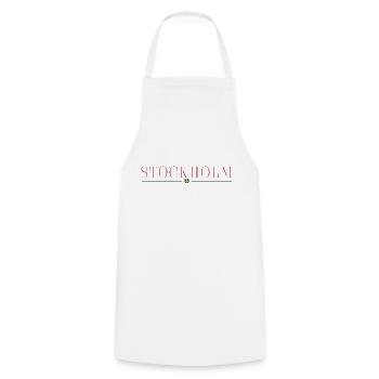 Stockholm Schweden Stil Design T-Shirt - Kochschürze - Weiß - Vorne - AI Model Male 185 dark (185cm)