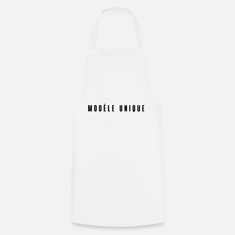 Modèle unique - Tablier de cuisine - blanc
