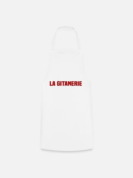 La Gitanerie - Tablier de cuisine - blanc