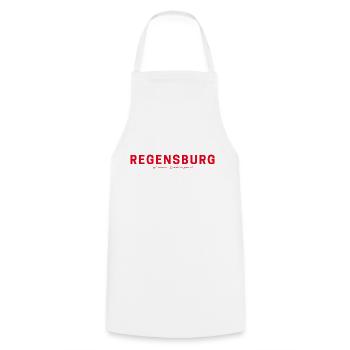 Regensburg T-Shirt – Perfekt für Fans - Kochschürze - Weiß - Vorne - AI Model Male 185 dark (185cm)