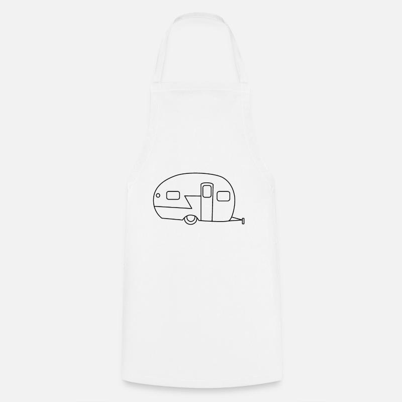 Caravane - Tablier de cuisine - blanc