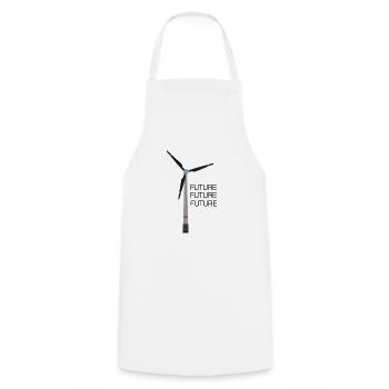 windmill - Cooking Apron - white - Front - AI Model Male 185 dark (185cm)