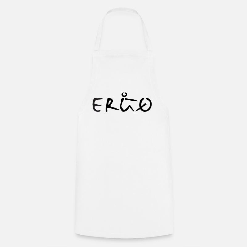 ERGO1 B - Concept 2 - Rowing machine - Cooking Apron - white