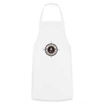 Bushcraft Vosges - Tablier de cuisine - blanc - Devant - AI Model Male 185 dark (185cm)
