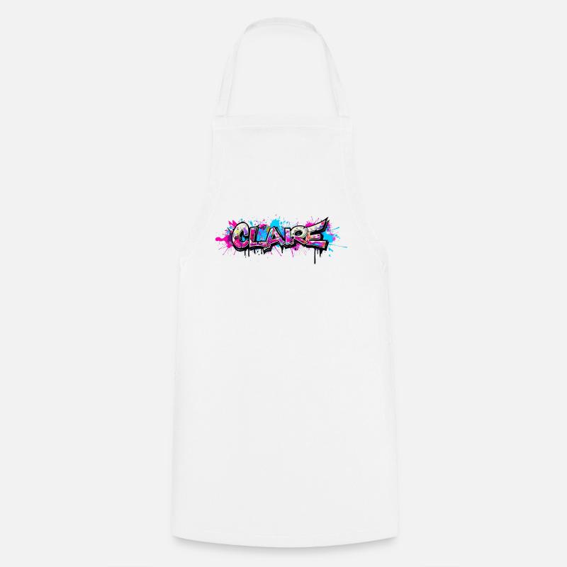 Claire - Tablier de cuisine - blanc