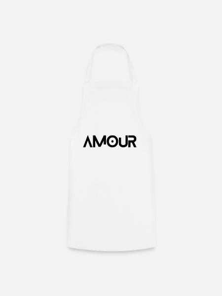 Amour - Kochschürze - Weiß