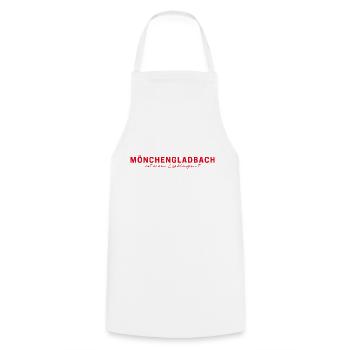 Mönchengladbach T-Shirt – For real fans - Cooking Apron - white - Front - AI Model Male 185 dark (185cm)