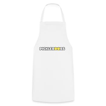 Pickleboobs - Tablier de cuisine - blanc - Devant - AI Model Male 185 dark (185cm)