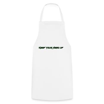 KYHUP - Tablier de cuisine - blanc - Devant - AI Model Male 185 dark (185cm)