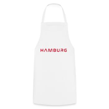 Hamburg T-Shirt – Hafenstadt-Style - Kochschürze - Weiß - Vorne - AI Model Male 185 dark (185cm)