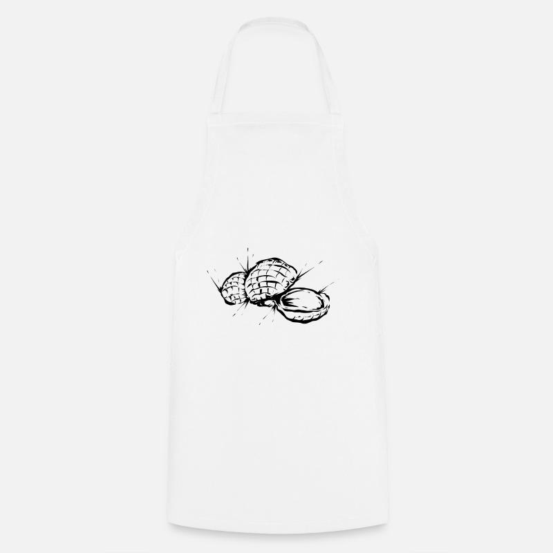 Peanut - Cooking Apron - white