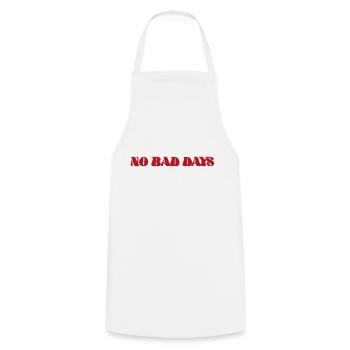 NoBadDays 1 - Tablier de cuisine - blanc - Devant - AI Model Male 185 dark (185cm)