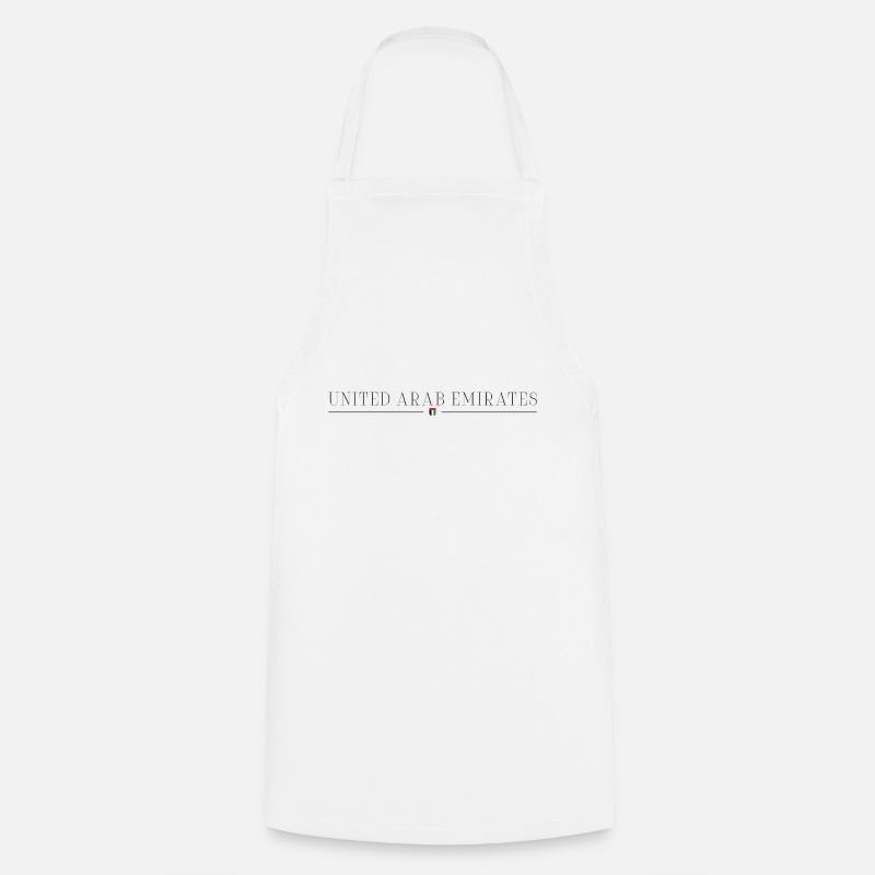 Émirats arabes unis - Tablier de cuisine - blanc