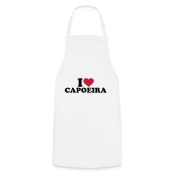 Capoeira - Cooking Apron - white - Front - AI Model Male 185 dark (185cm)