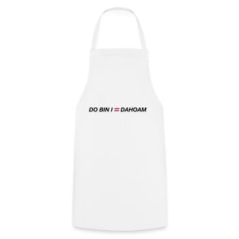 do bin i dahoam 01 - Cooking Apron - white - Front - AI Model Male 185 dark (185cm)