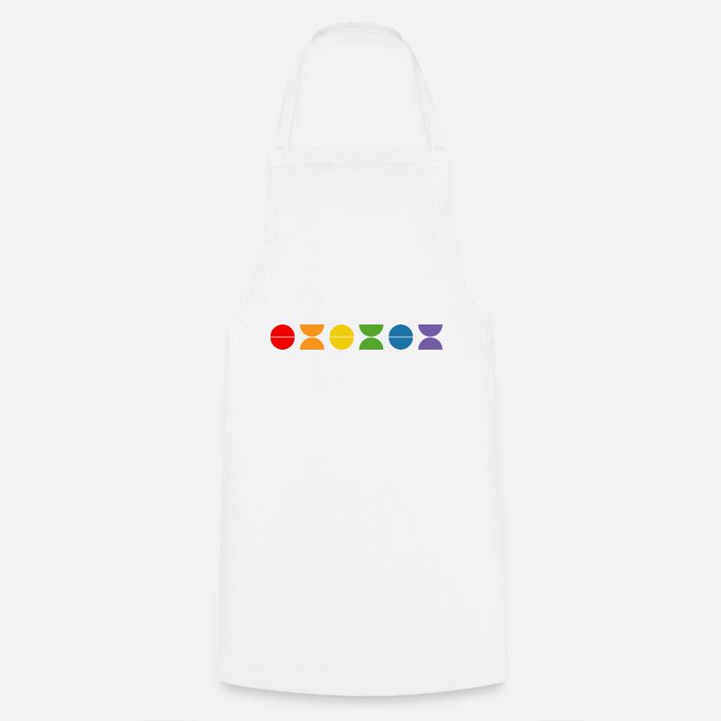 Rainbow fun - Cooking Apron - white